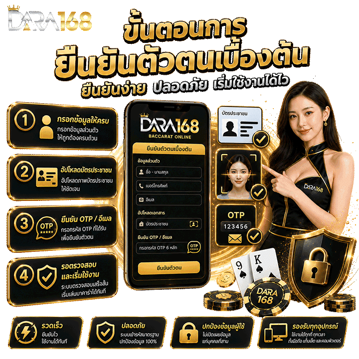 ขั้นตอนการยืนยันตัวตนเบื้องต้น