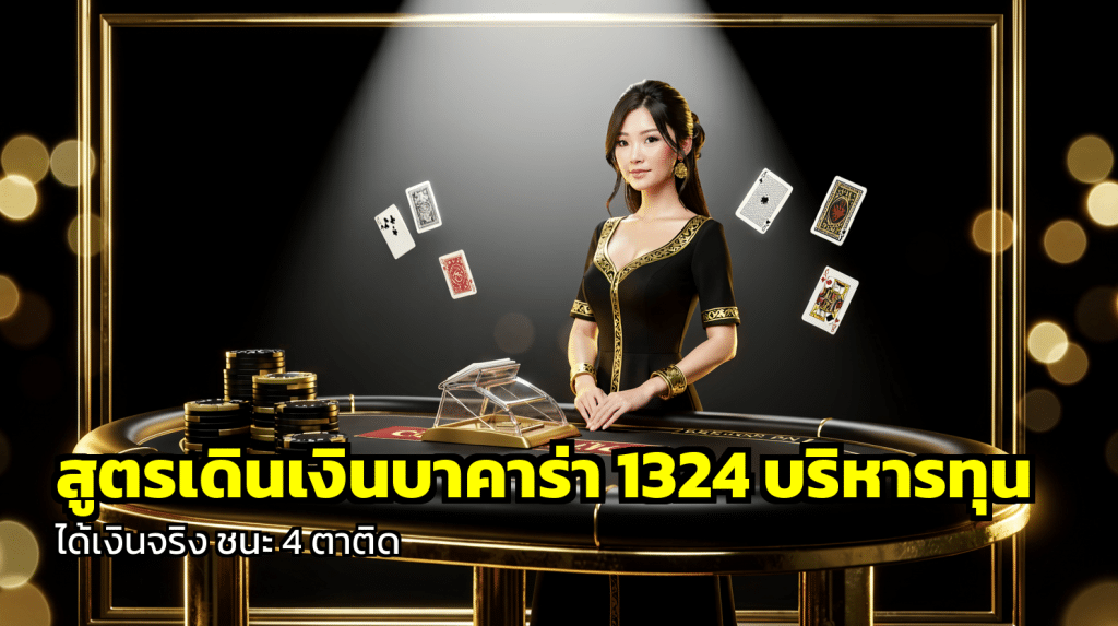 สูตรเดินเงินบาคาร่า 1324